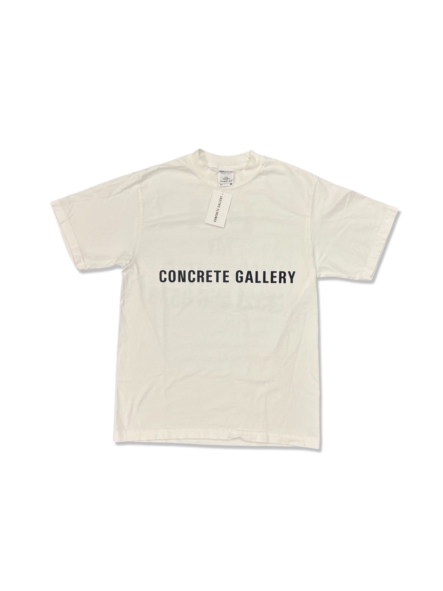 Concrete Gallery Call My Contractor Tee White