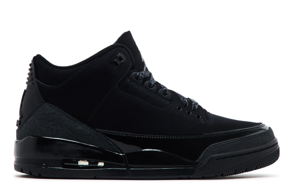 Air Jordan 3 Retro Black Cat 2025