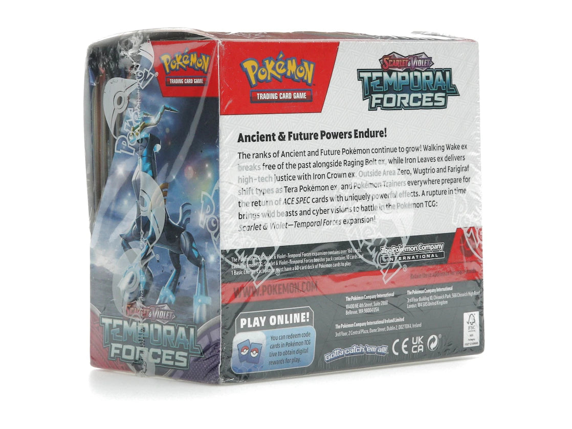 Scarlet and violet temporal forces single booster pack