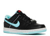 Dunk Low SE GS Barber Shop - Black