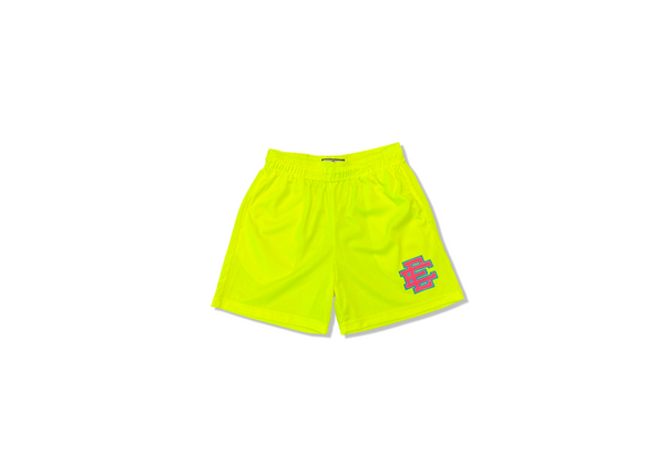 Eric Emanuel EE Neon Green/Pink Shorts