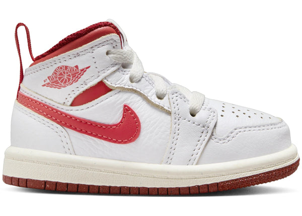 Jordan 1 Mid SE White Dune Red Sail Lobster (TD)