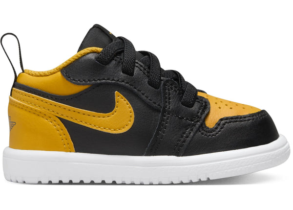 Jordan 1 Low ALT Black White Yellow Ochre (TD)