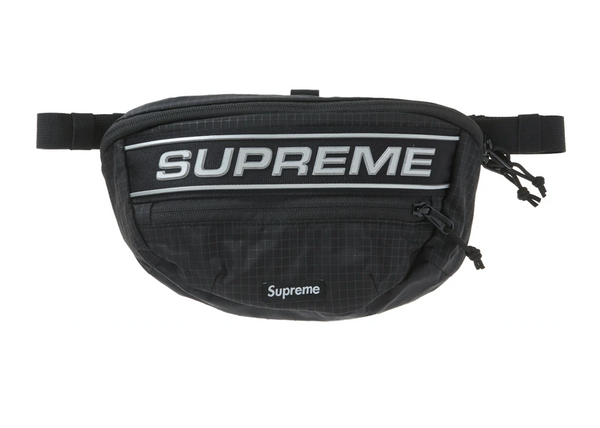 Supreme Logo Waist Bag Black