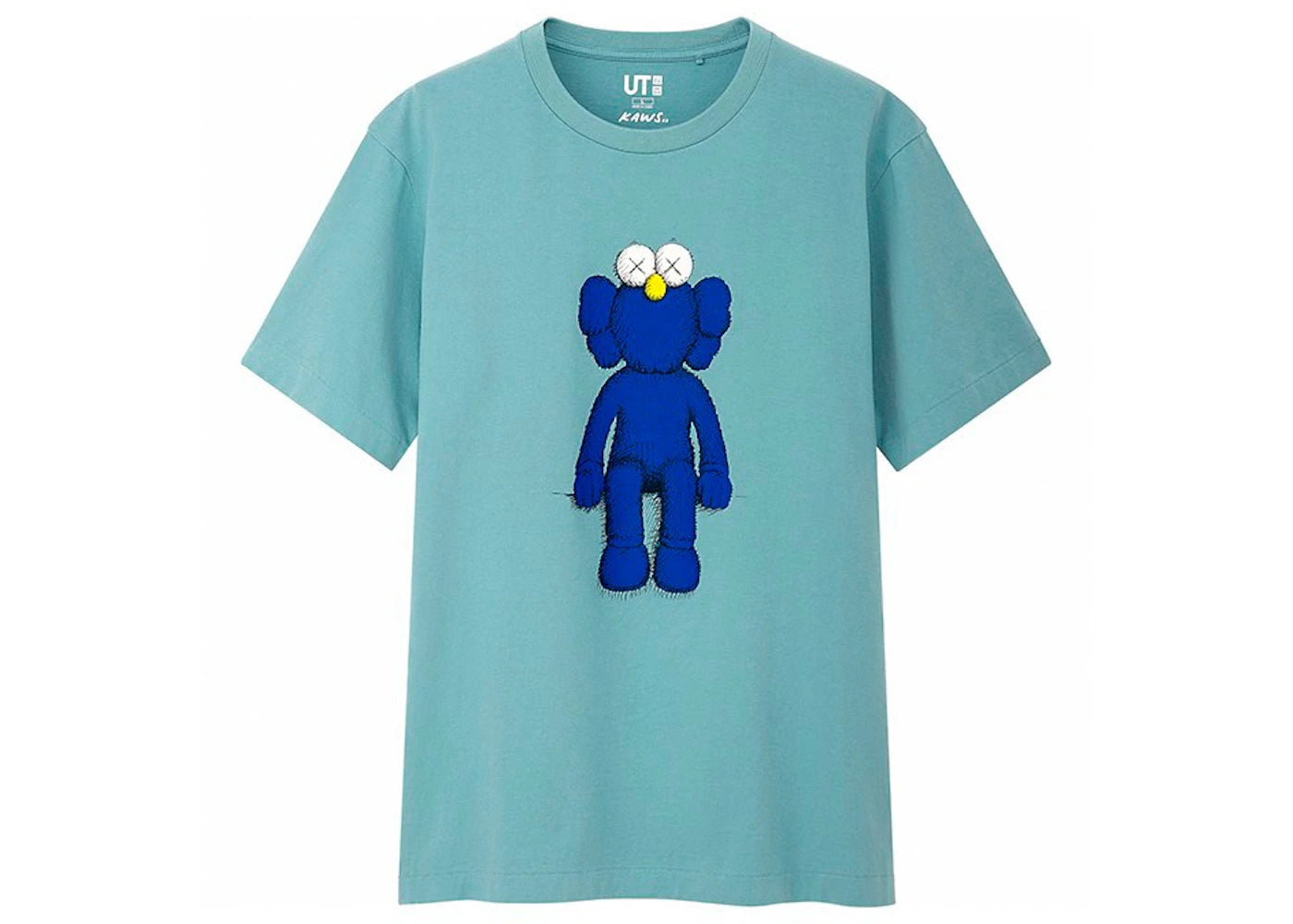 KAWS x Uniqlo Blue BFF Tee (US Sizing) Green