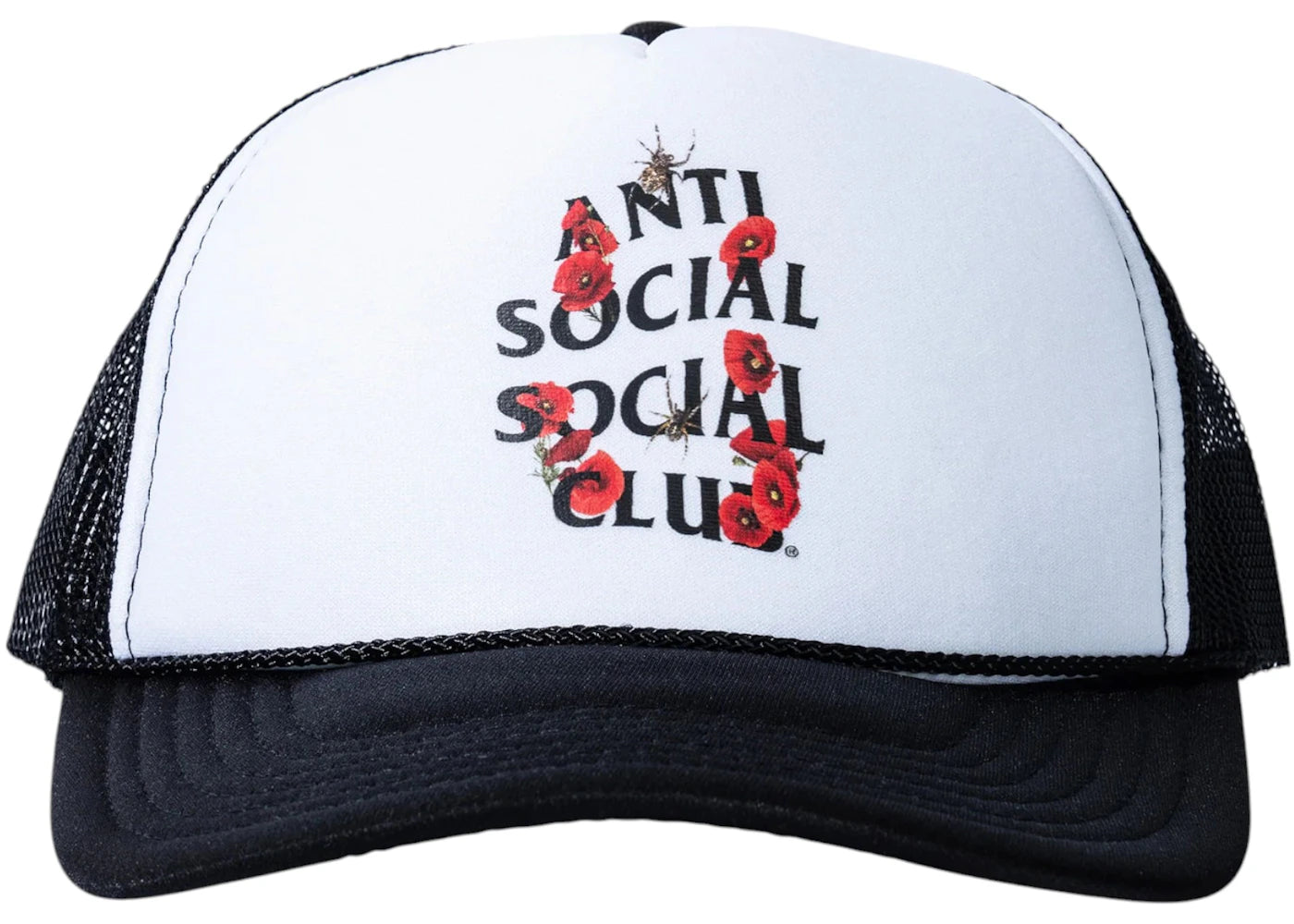 Anti Social Social Club Epigyne Cap White/Black