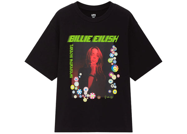 Billie Eilish x Takashi Murakami x Uniqlo Photo Tee Black