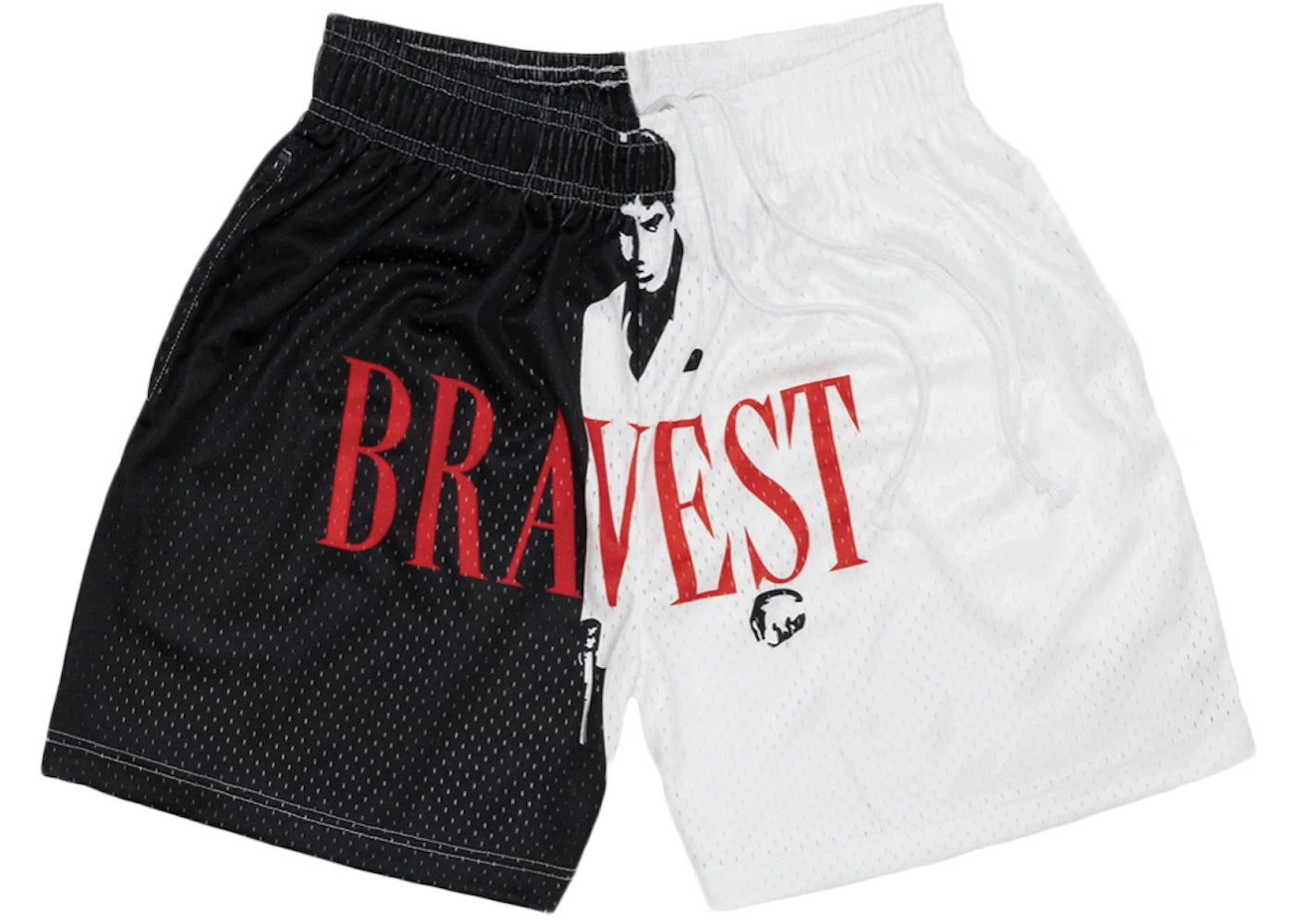 Bravest Studios Pacino Shorts Black/White