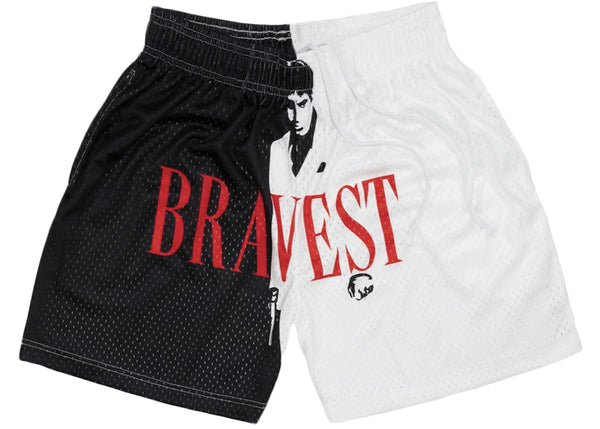 Bravest Studios Pacino Shorts Black/White