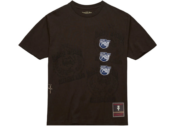 Travis Scott x Mitchell & Ness Penn State Nittany Lions Seal T-Shirt Brown