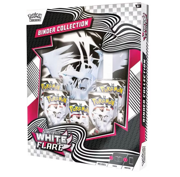 Pokémon Scarlet & Violet White Flare Binder Collection