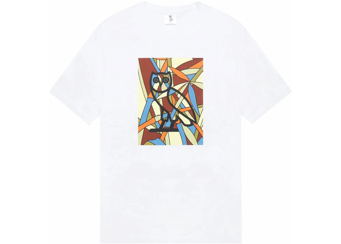 OVO Stained Glass Owl T-shirt White