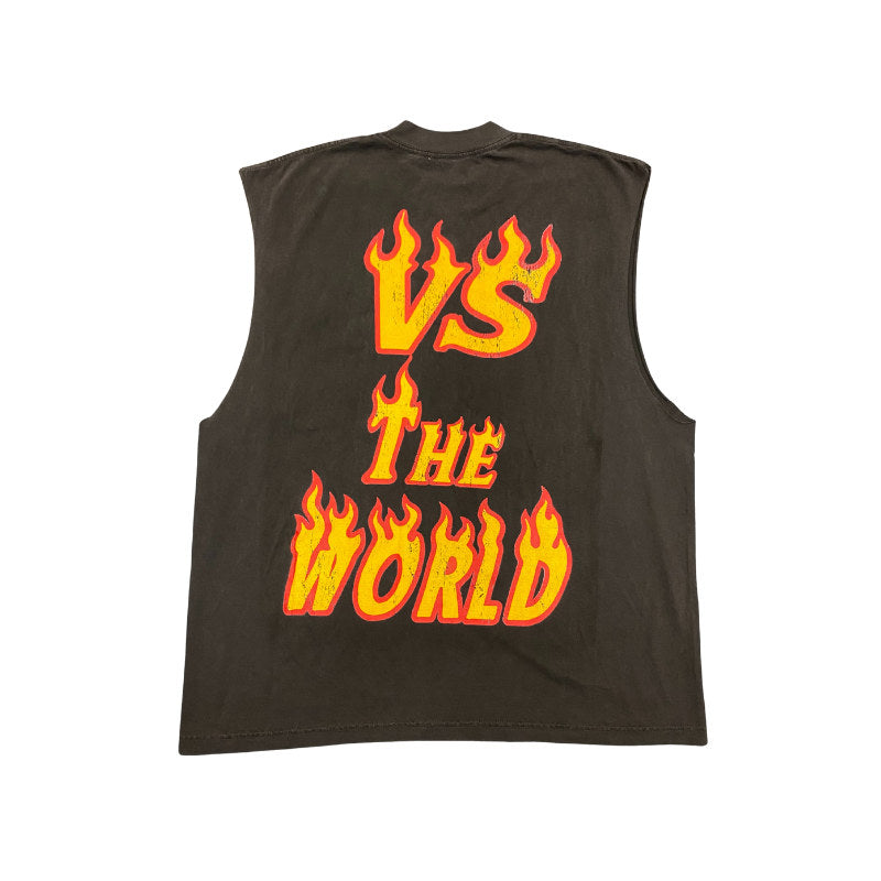 Texas Mxrch Sleeveless Flames Tee
