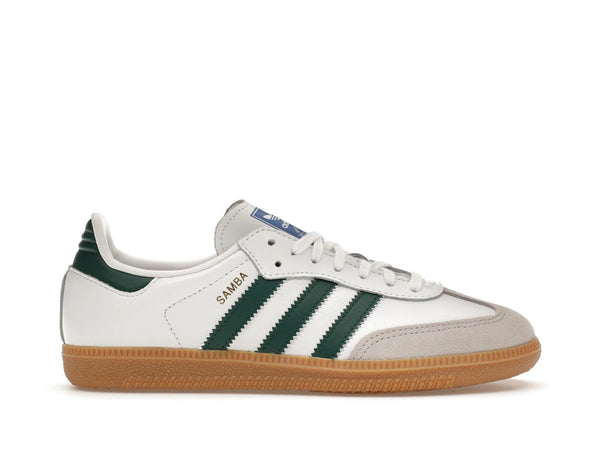 adidas Samba OG White Collegiate Green Gum (Kids)