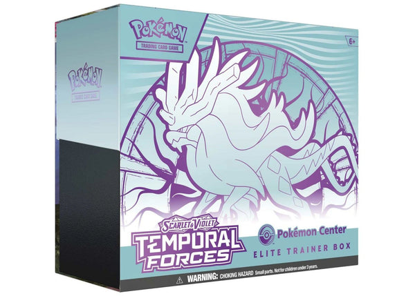 2024 Pokémon Scarlet & Violet Temporal Forces (Walking Wake) Pokemon Center Elite Trainer Box