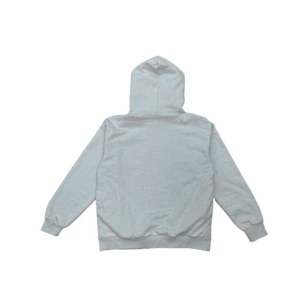 Texas Mxrch Rhinestone Hoodie Frost Blue