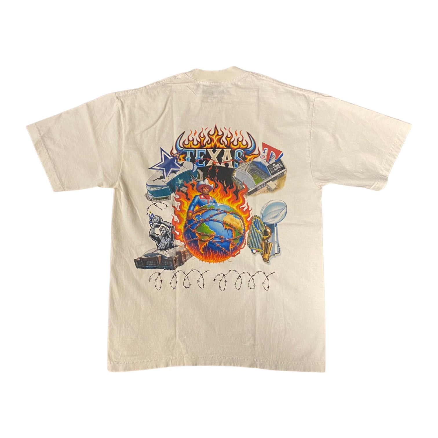Texas Mxrch Texas Vs. The World Tee Cream