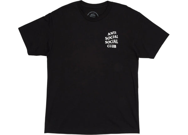 Anti  social club logo 2 pink tee