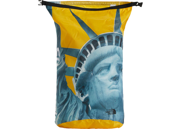 Supreme The North Face Statue of Liberty Waterproof Backpack Yellow