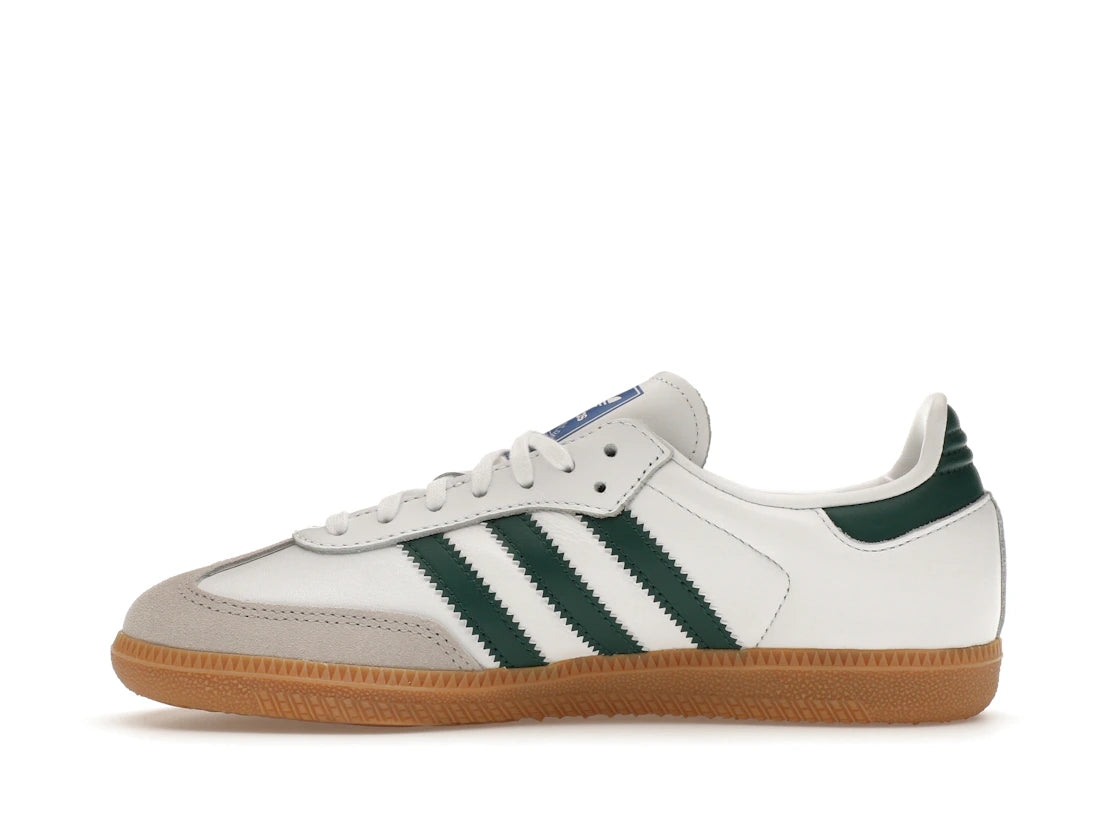 adidas Samba OG White Collegiate Green Gum (Kids)