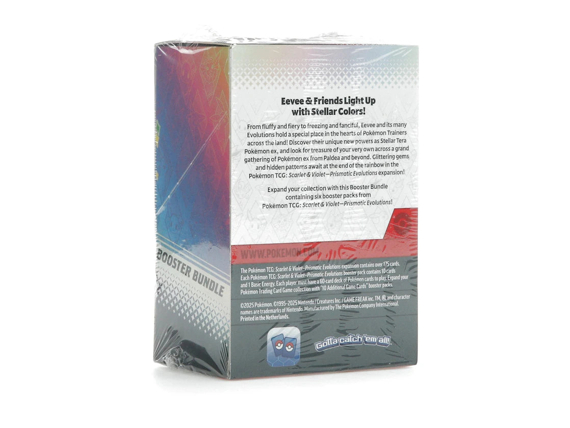 Pokémon Scarlet & Violet Prismatic Evolutions Booster Bundle