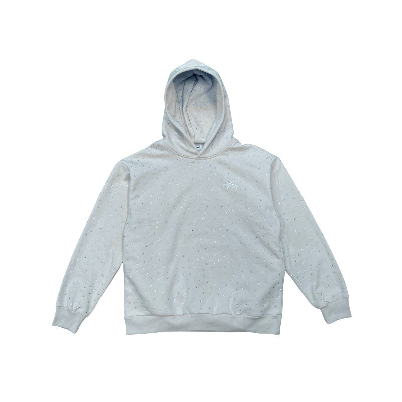 Texas Mxrch Rhinestone Hoodie Frost Blue